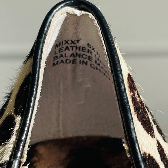 Betsey Johnson Mixxy Calf Hair Wedge Pump Shoes - Picture 12 of 14